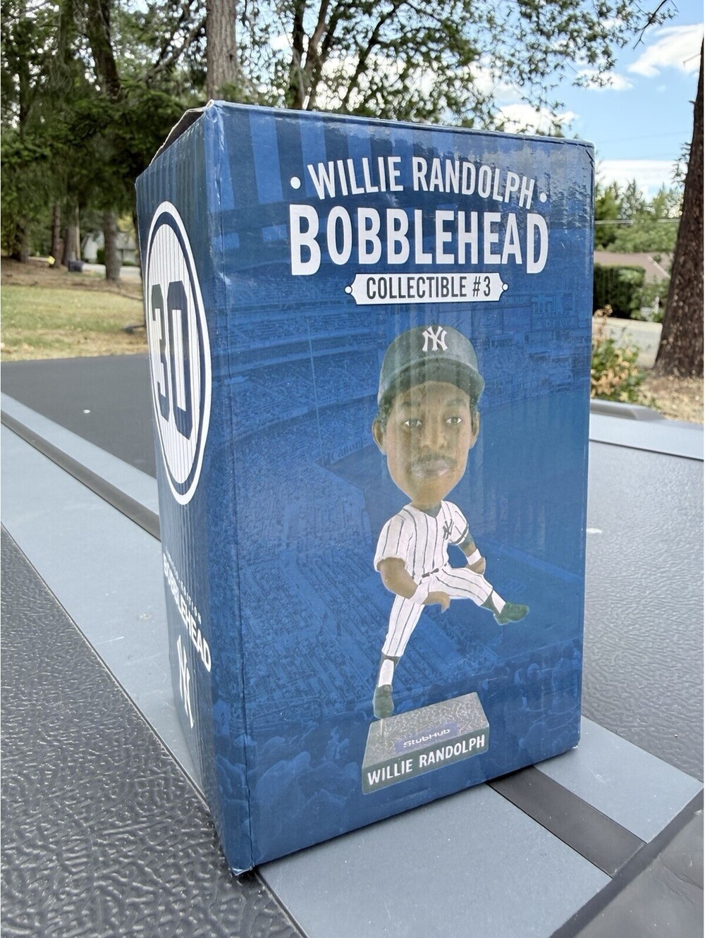 2024 Willie Randolph New York Yankees Bobblehead SGA Giveaway 8/8/24 NY